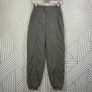 Bogner Ski Snow Pants Grey Taupe Puffer Nylon